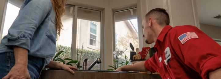 Sugar Bear Home Services plumbing professionals at work